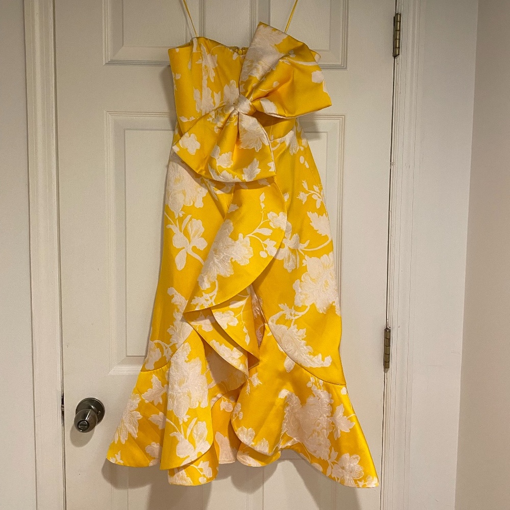 Mestiza Yellow Floral Midi